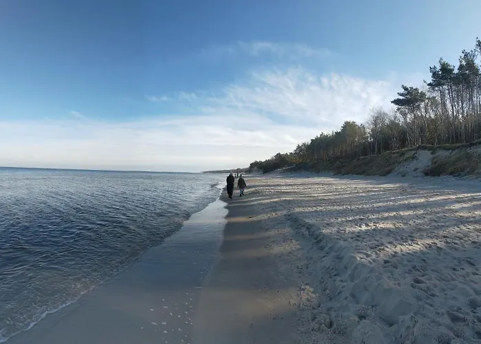 شقة Z Widokiem Na Marine *